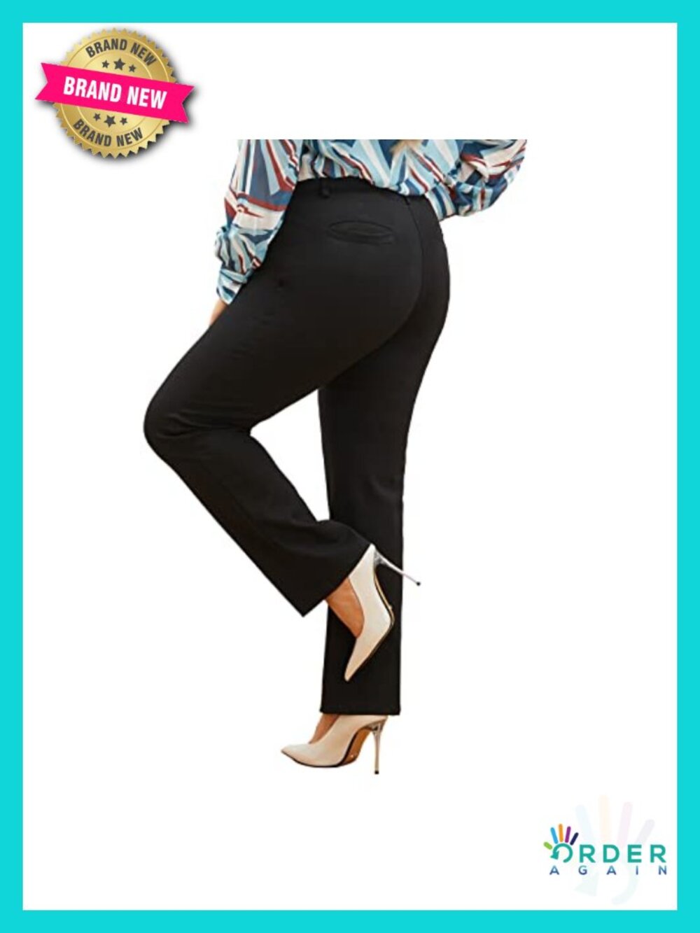 Plus Size Straight-Leg Dress Pants - Yoga Pants for Work